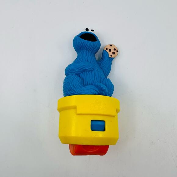 Play-Doh Sesame Street Cookie Monster Stamp Roller Henson 1992 no C -291 Toy - Picture 10 of 10